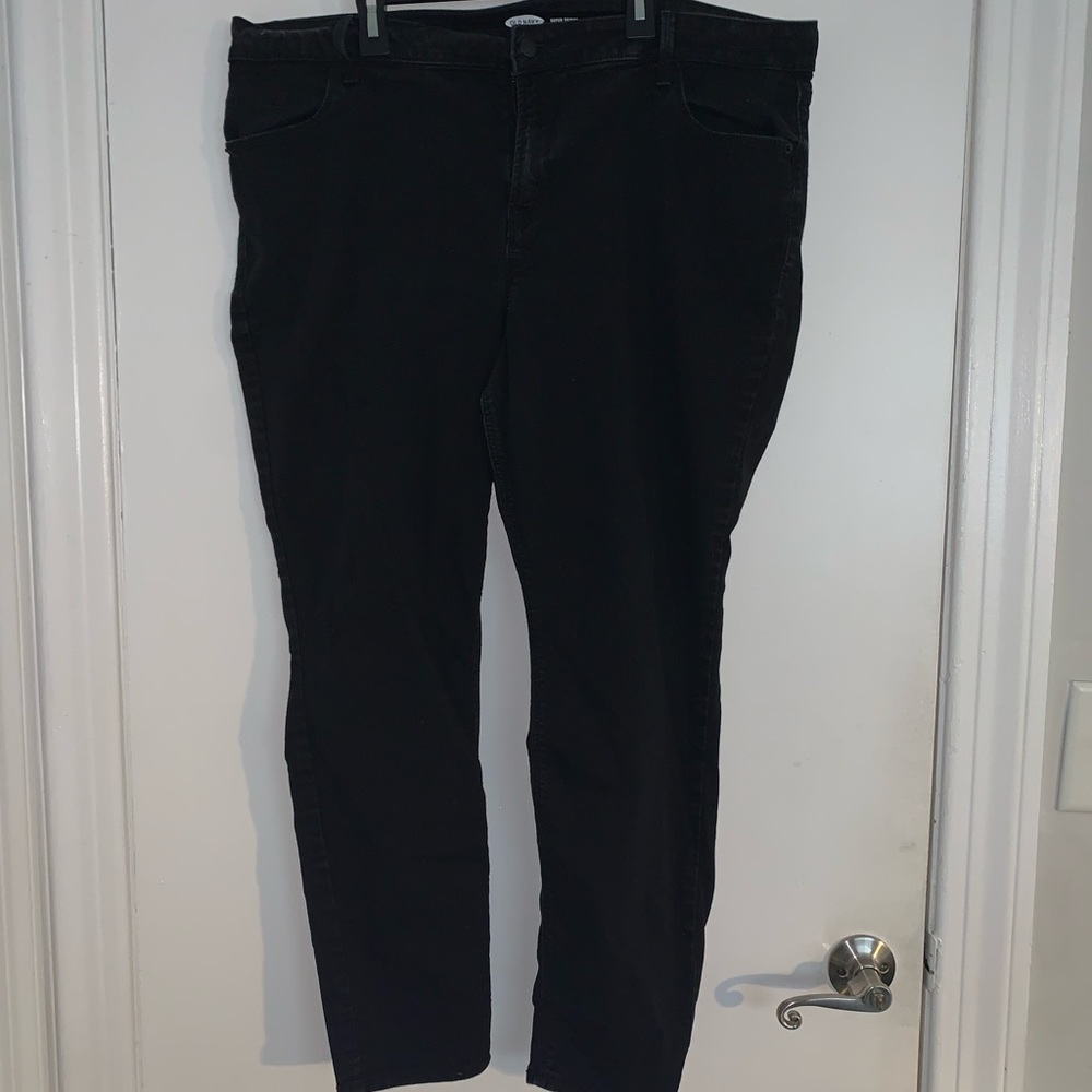 Old Navy Super Skinny Mid Rise Jeans